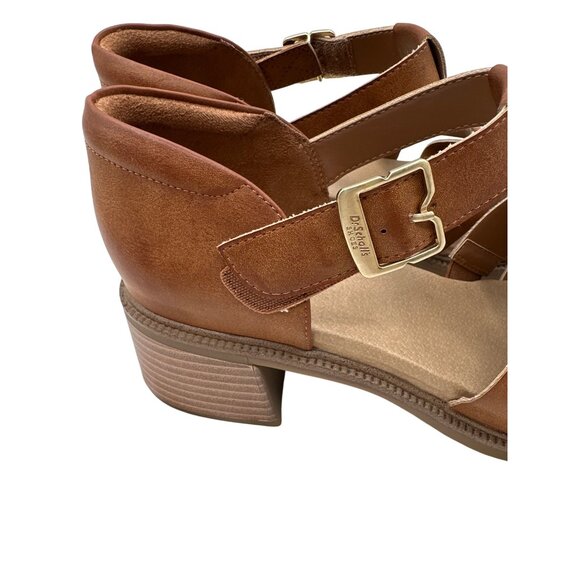 Dr. Scholl’s 10 Women’s Brown Strappy Slip On Sandals Brown - Picture 8 of 11